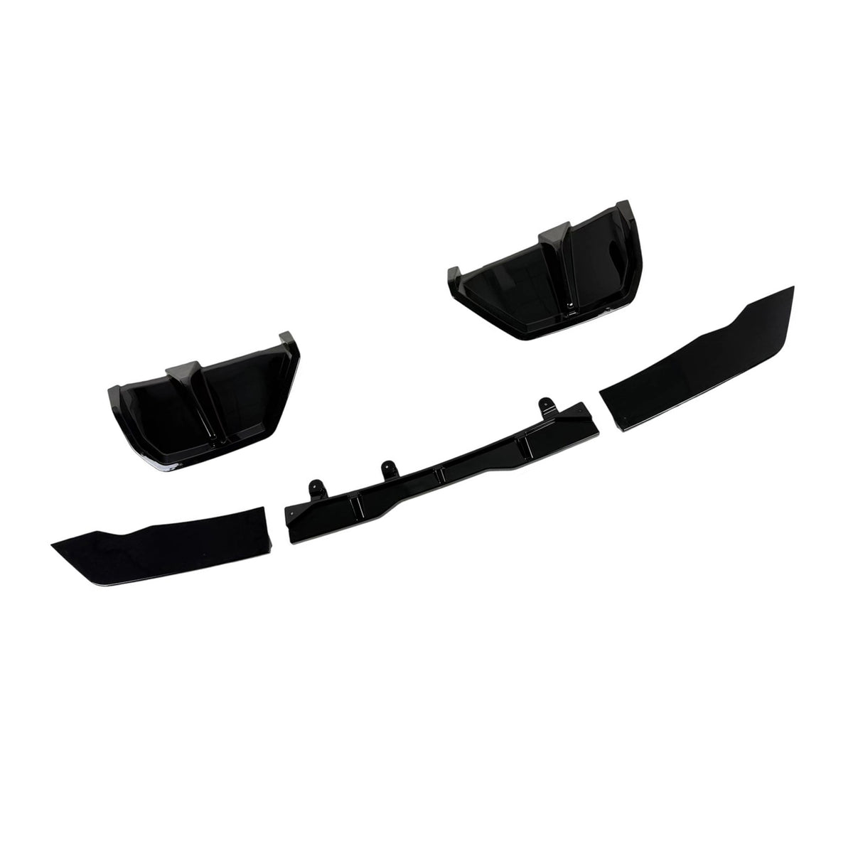 Gloss Black Rear Bumper Diffuser Lip Fit BMW X3 G45 M-Sport 2025+