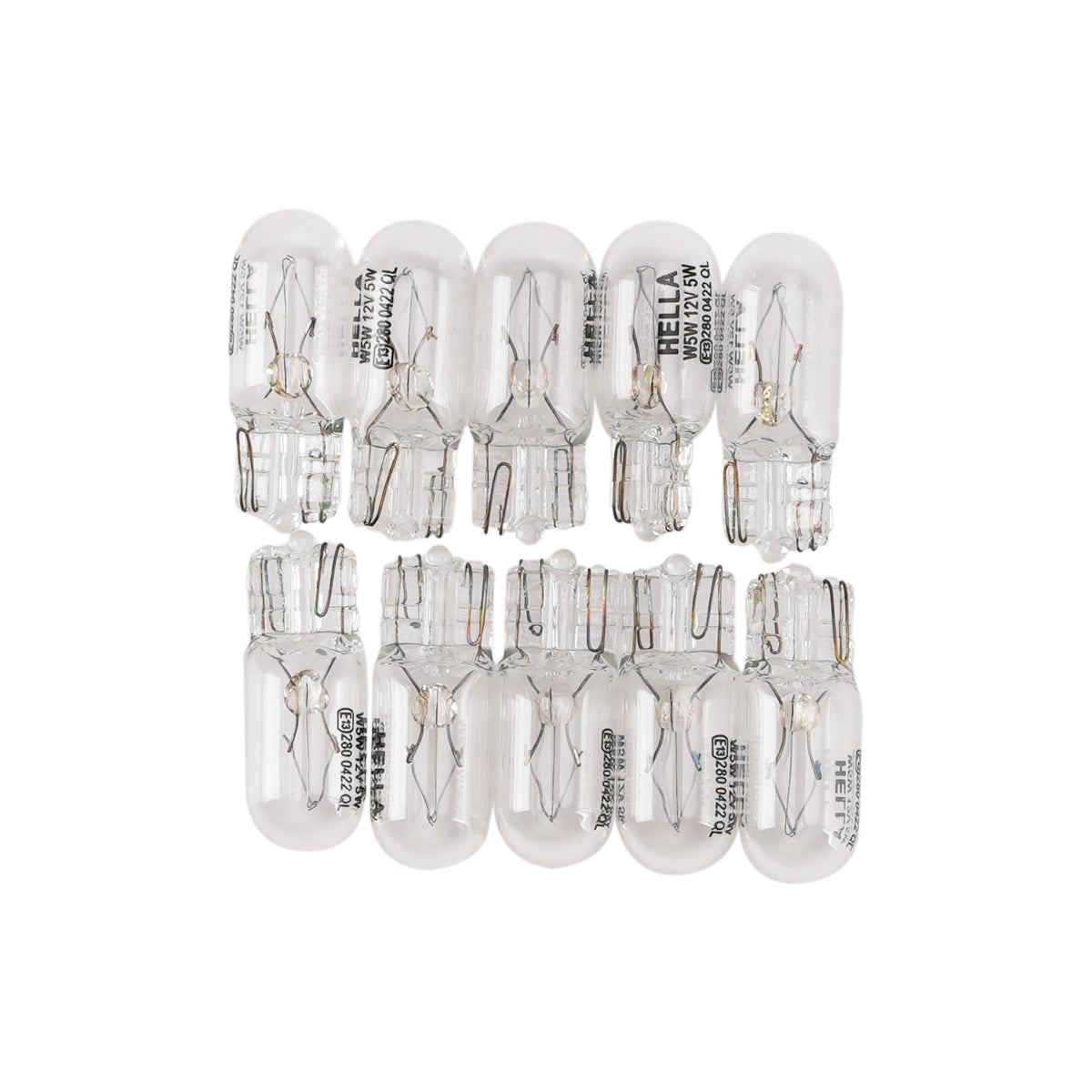 Car Light Halogen Auxiliary Bulb W5W T10 12V 5W For HELLA 8GP 178 560-081