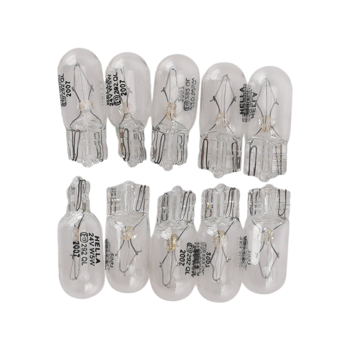 Car Light Halogen Auxiliary Bulb W5W T10 24V 5W For HELLA 8GP 178 560-271