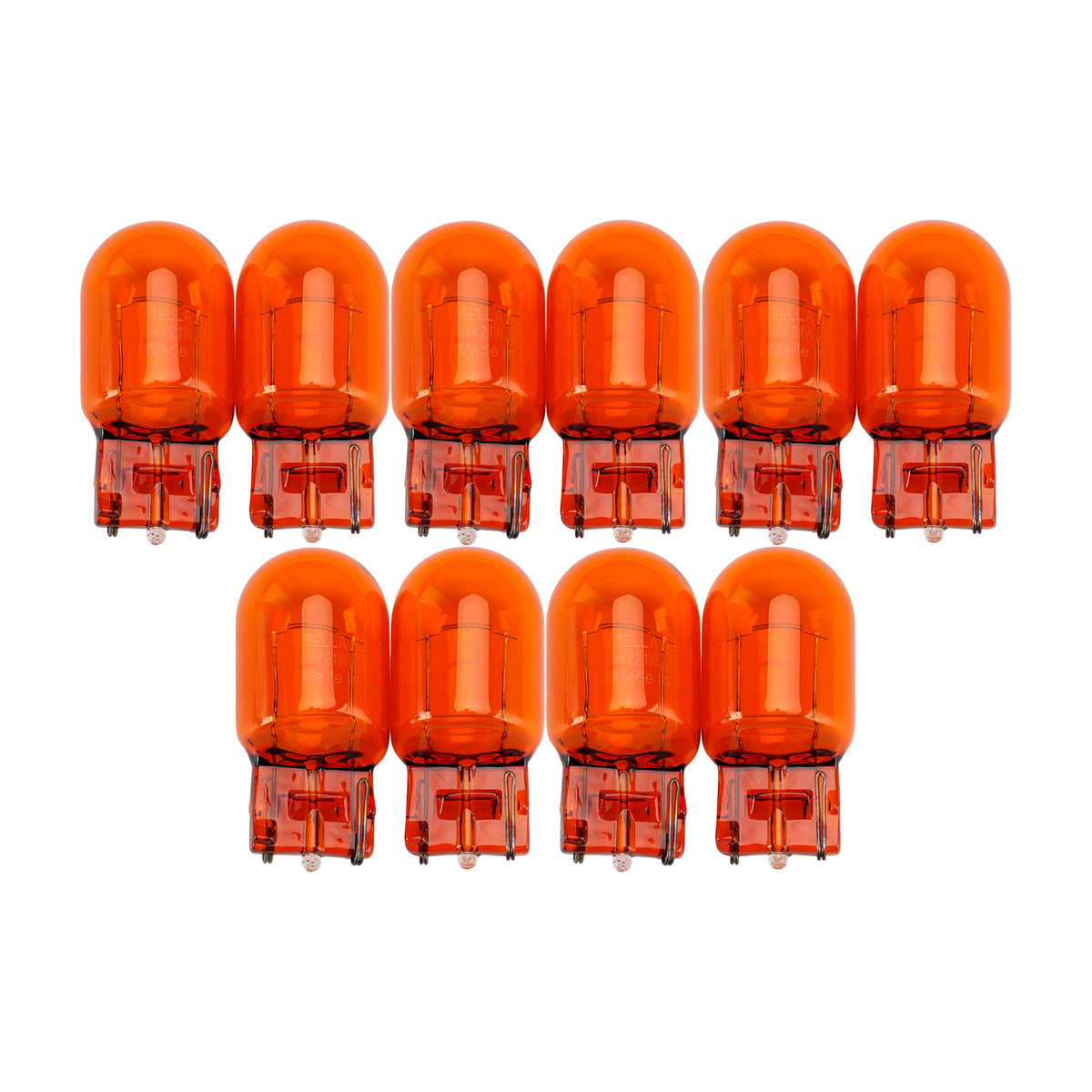 Car Light Amber Halogen Auxiliary Bulb WY21W 12V 21W For HELLA 8GP 009 021-002