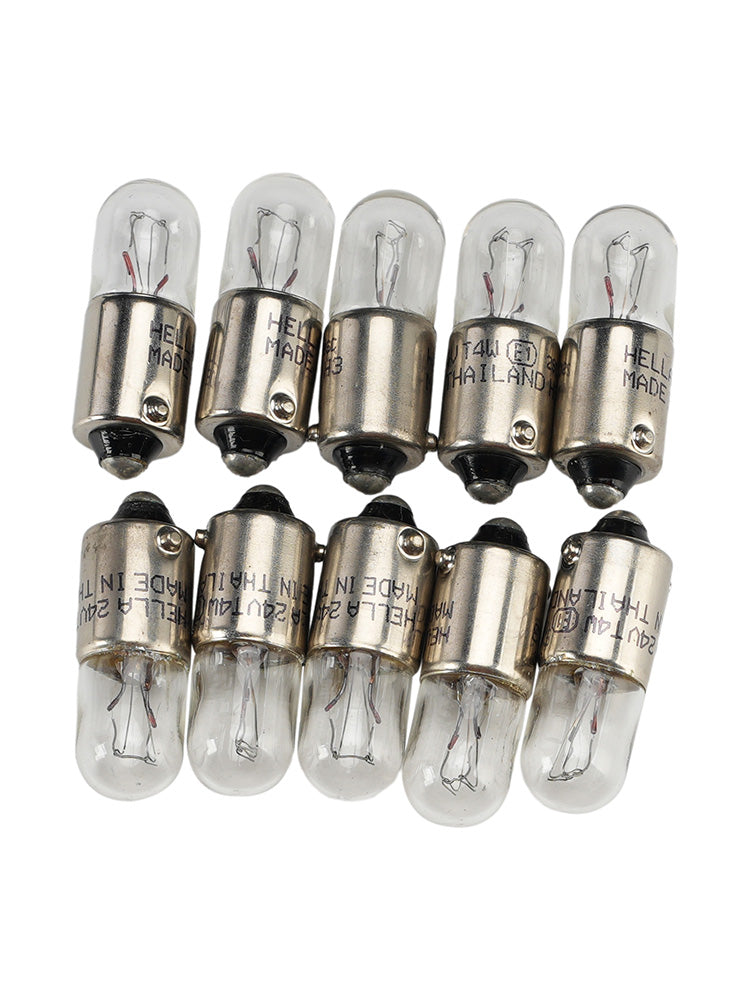 Car Light Halogen Auxiliary Bulb T4W 24V 4W For HELLA 8GP 002 067-241
