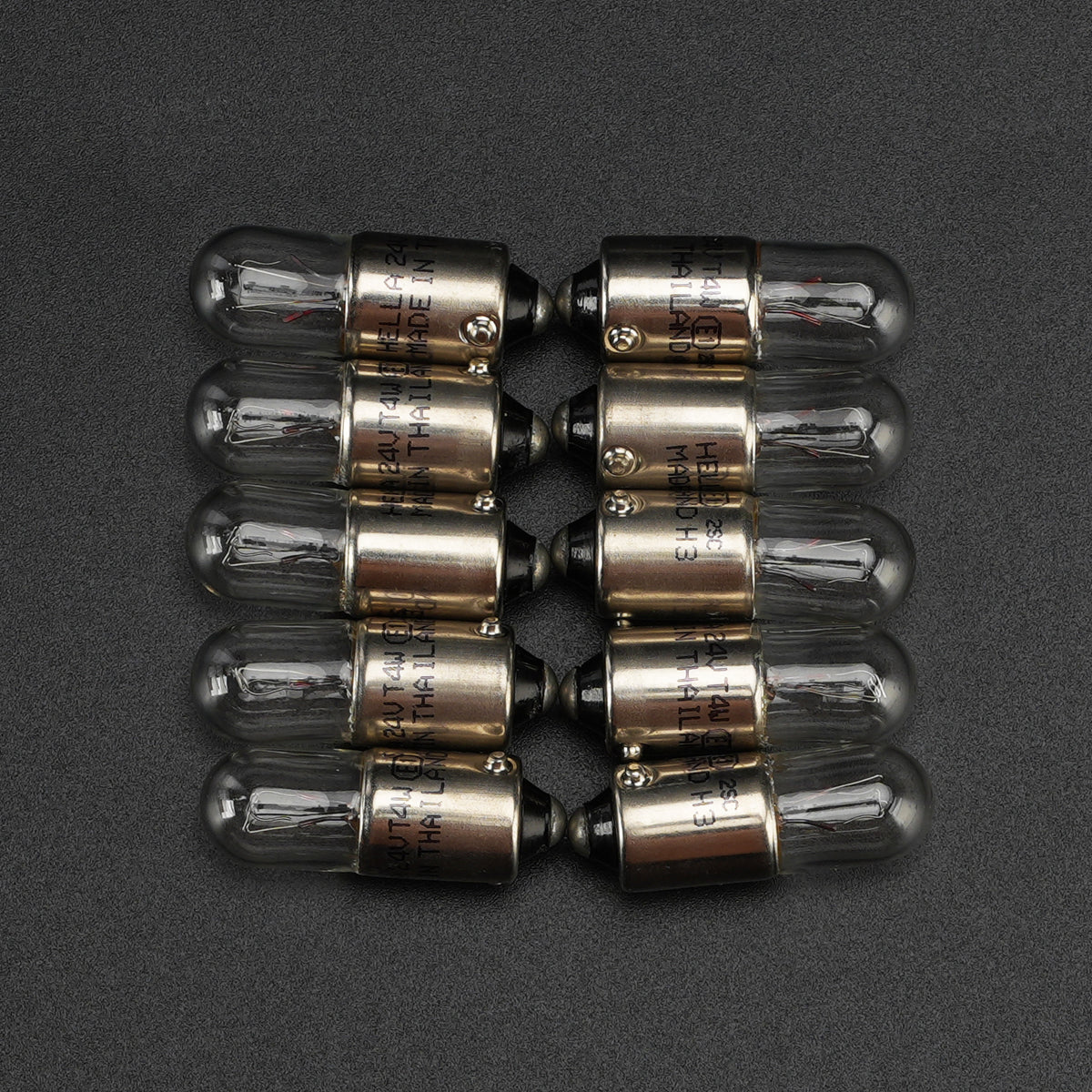 Car Light Halogen Auxiliary Bulb T4W 24V 4W For HELLA 8GP 002 067-241