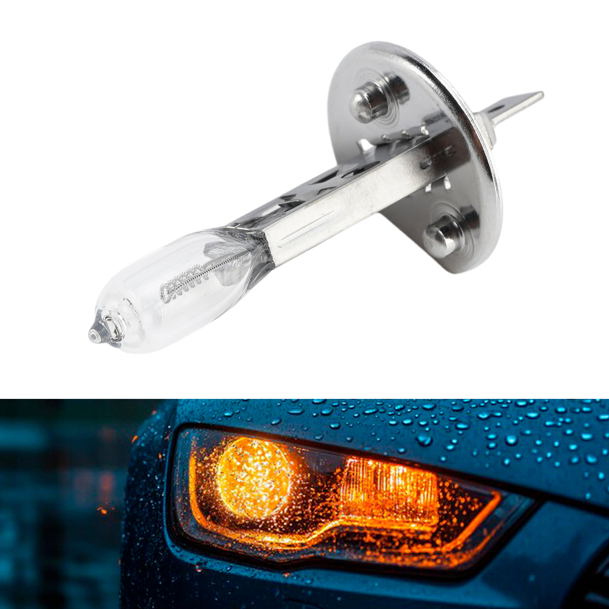 Car Light Halogen Headlight Bulb H1 24V 70W P14.5s For HELLA 8GH 178 555-143