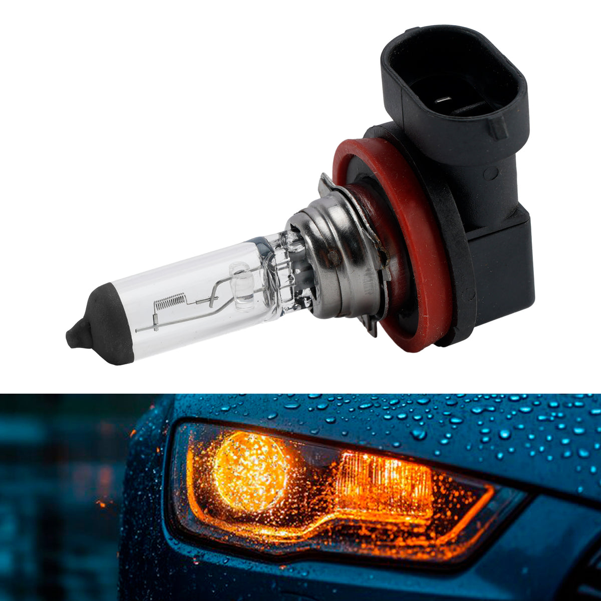 Car Light Halogen Headlight Bulb H11 12V 55W PGJ19-2 For HELLA 8GH 178 555-111