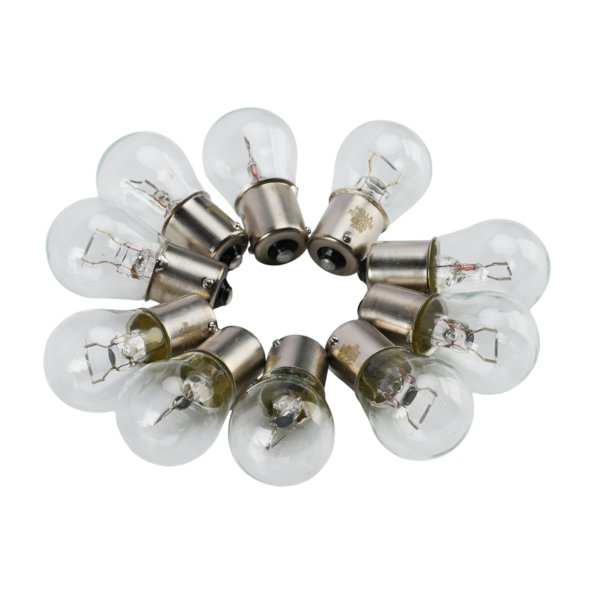 Car Light Halogen Auxiliary Bulb P21W 12V 21W For HELLA 8GA 178 560-011