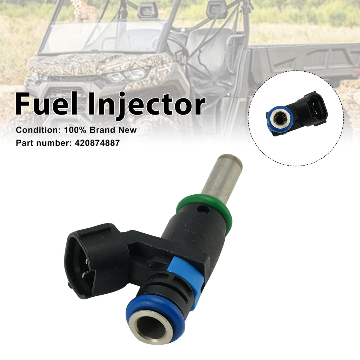 420874887 Fuel Injectors For Can-Am Traxter Maverick Defender