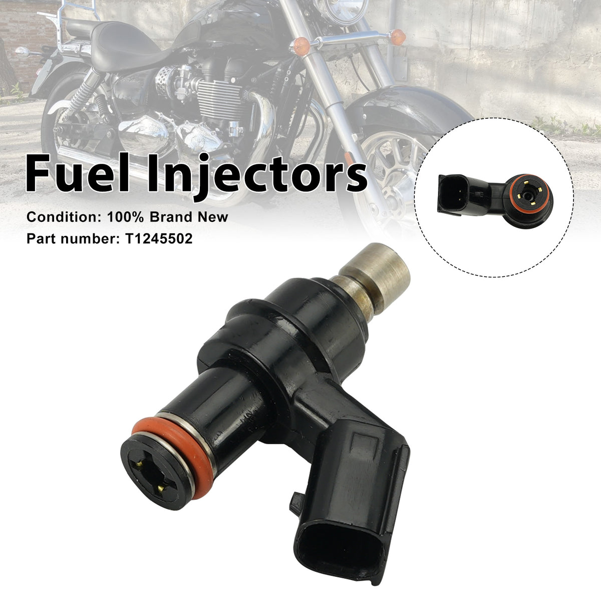 Fuel Injectors T1245502 For America Bonneville T100 Scrambler hruxton
