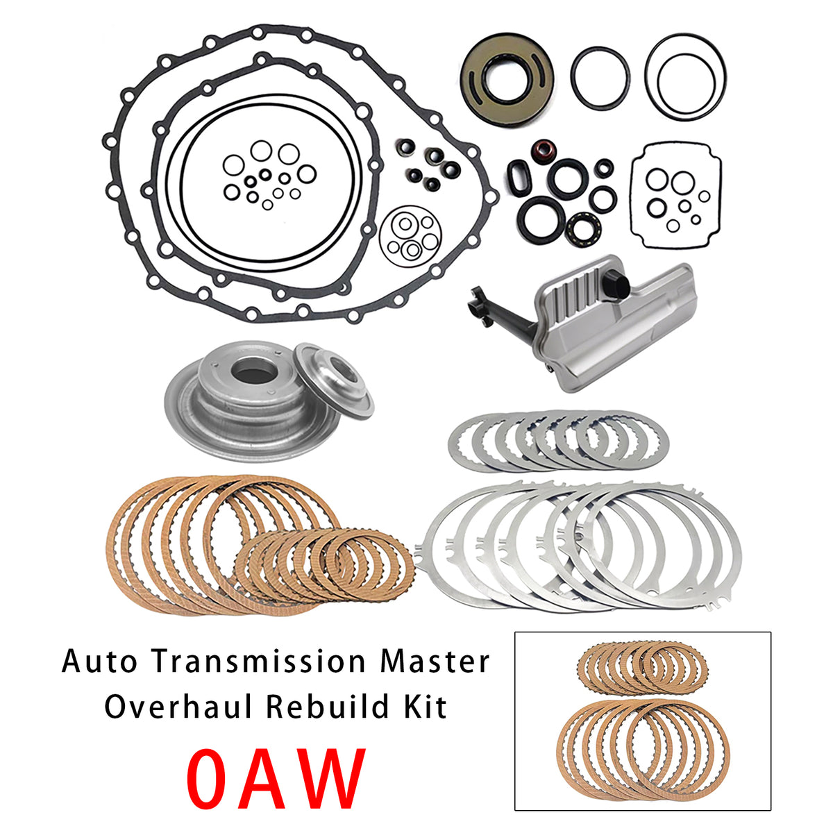 CVT Auto Transmission Master Overhaul Rebuild Kit 0AW VL381 For Audi A4 A5 A6 A7