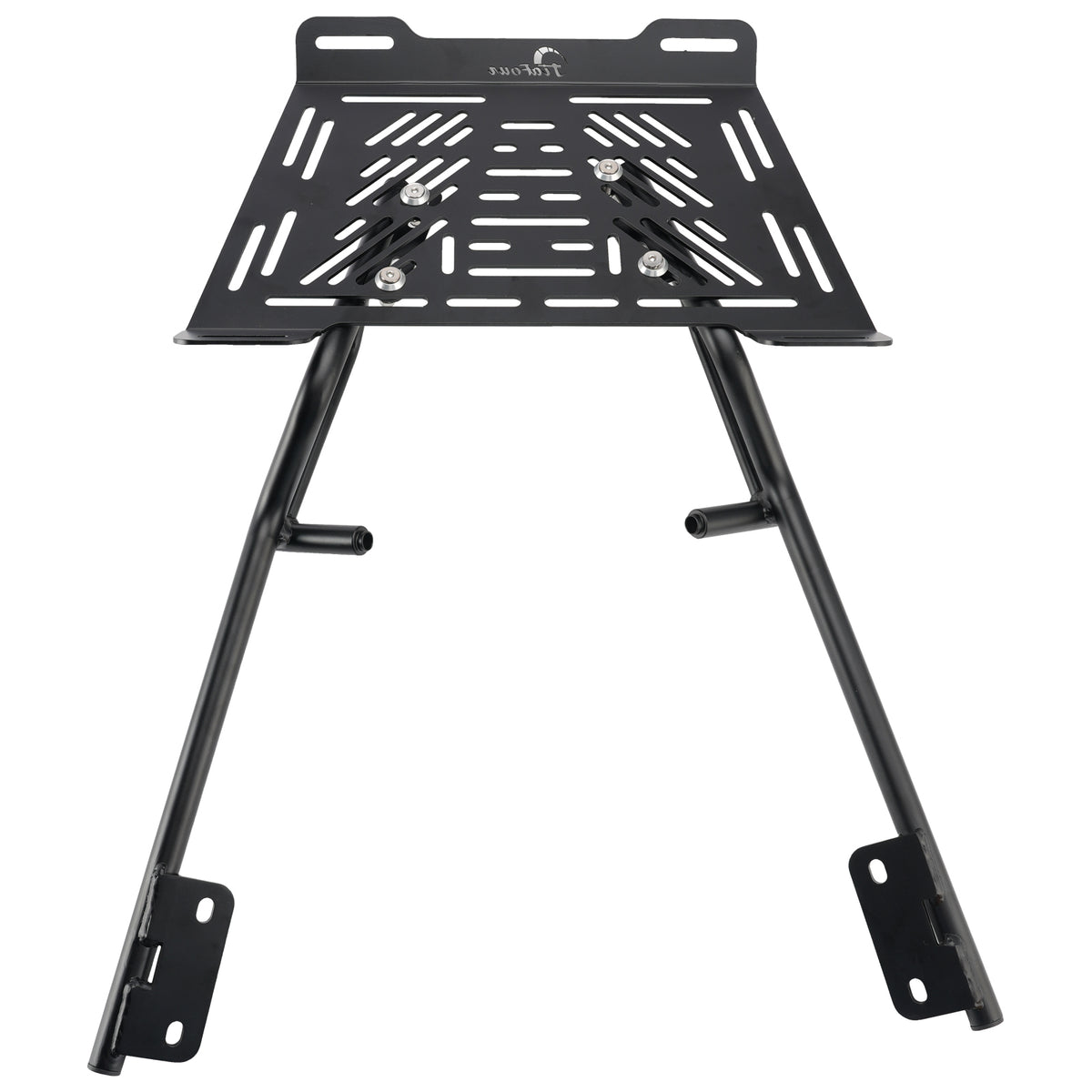 Black Rear Luggage Rack Enlargement Plate For Yamaha Tracer 700 / GT 2016-2020