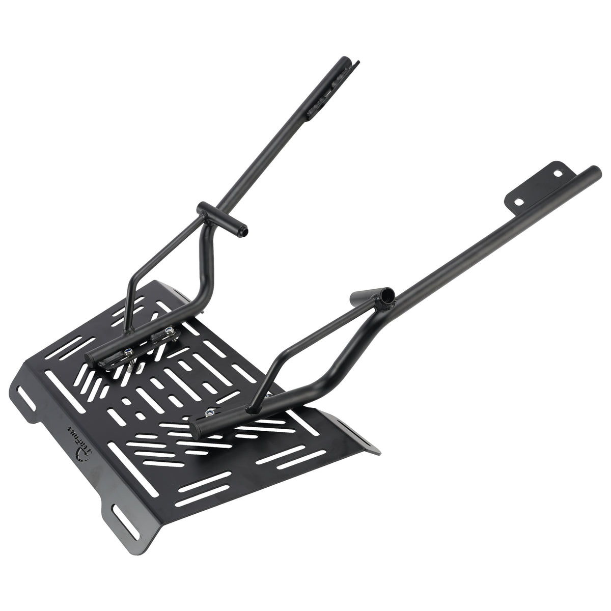Black Rear Luggage Rack Enlargement Plate For Yamaha Tracer 700 / GT 2016-2020