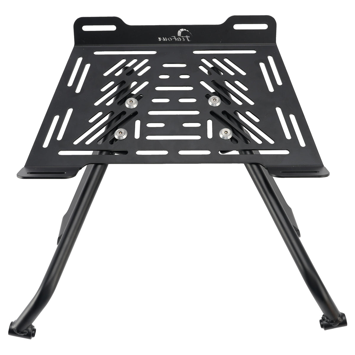 Black Rear Luggage Rack Enlargement Plate For Aprilia Tuareg 660 2022-2025