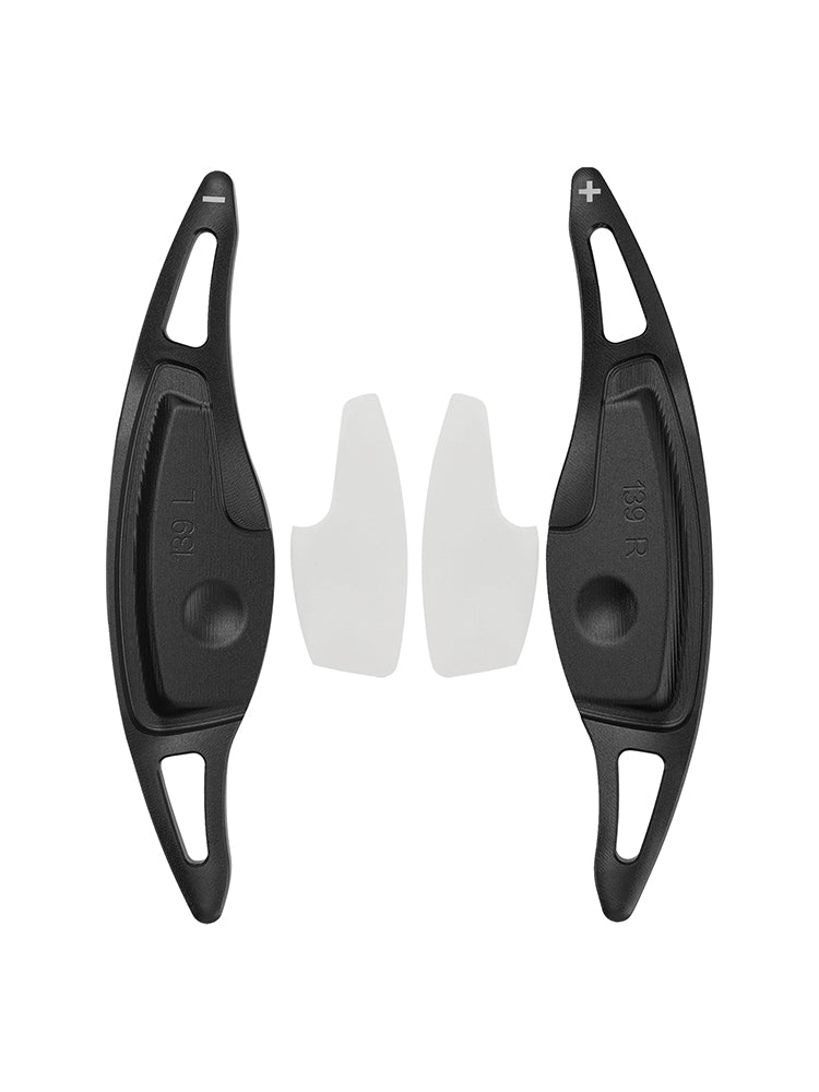 Steering Wheel Paddle Shifter For Genesis G80 Sport 17-20 Aluminium Black