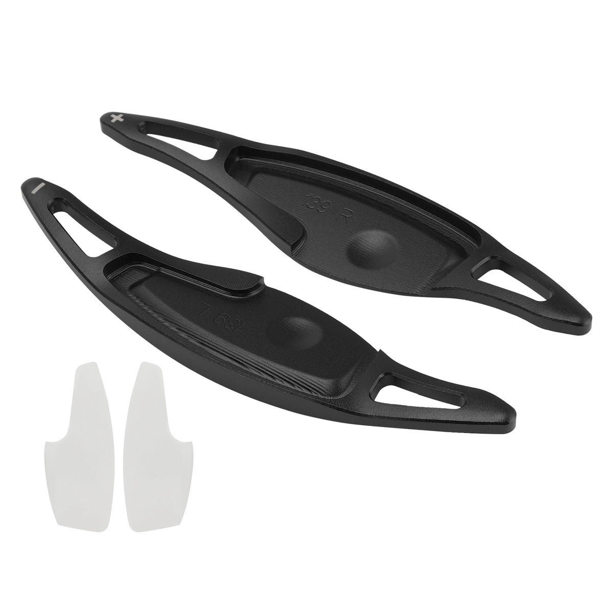 Steering Wheel Paddle Shifter For Genesis G80 Sport 17-20 Aluminium Black