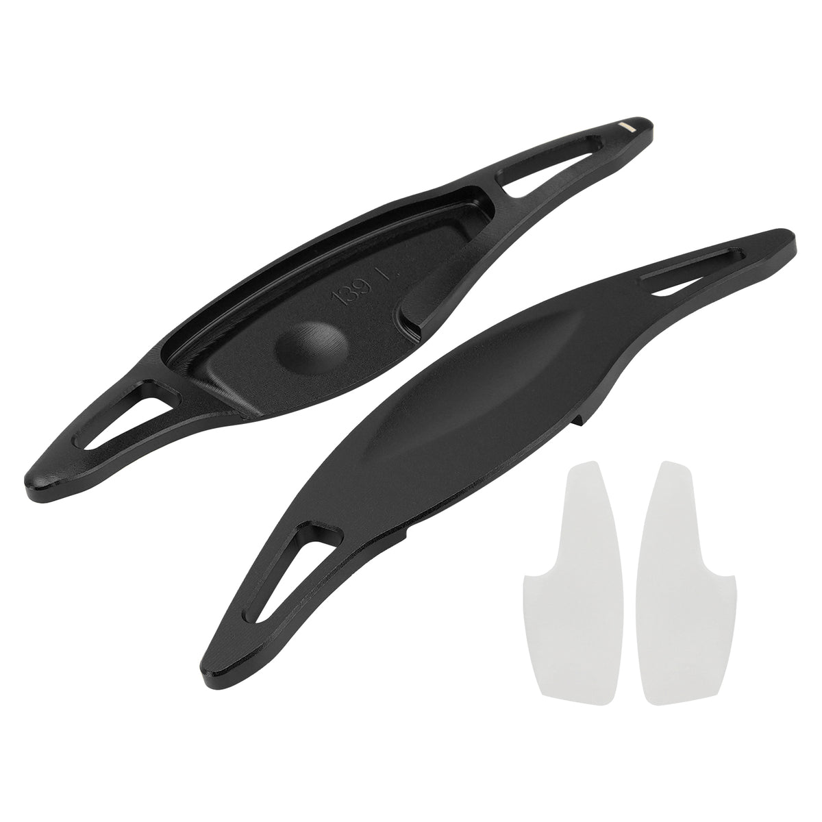 Steering Wheel Paddle Shifter For Genesis G80 Sport 17-20 Aluminium Black