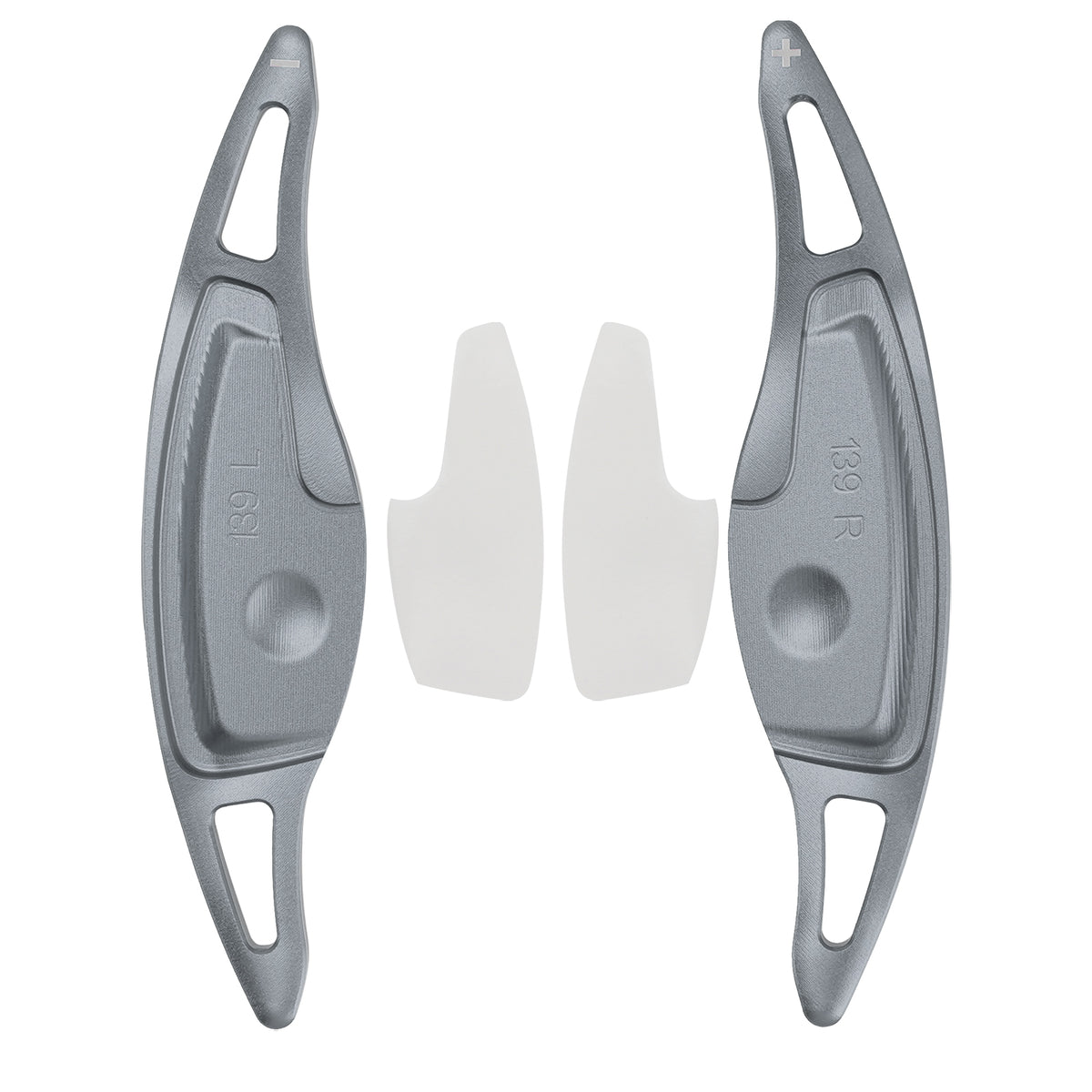 Steering Wheel Paddle Shifter For Genesis G80 Sport 17-20 Aluminium Grey