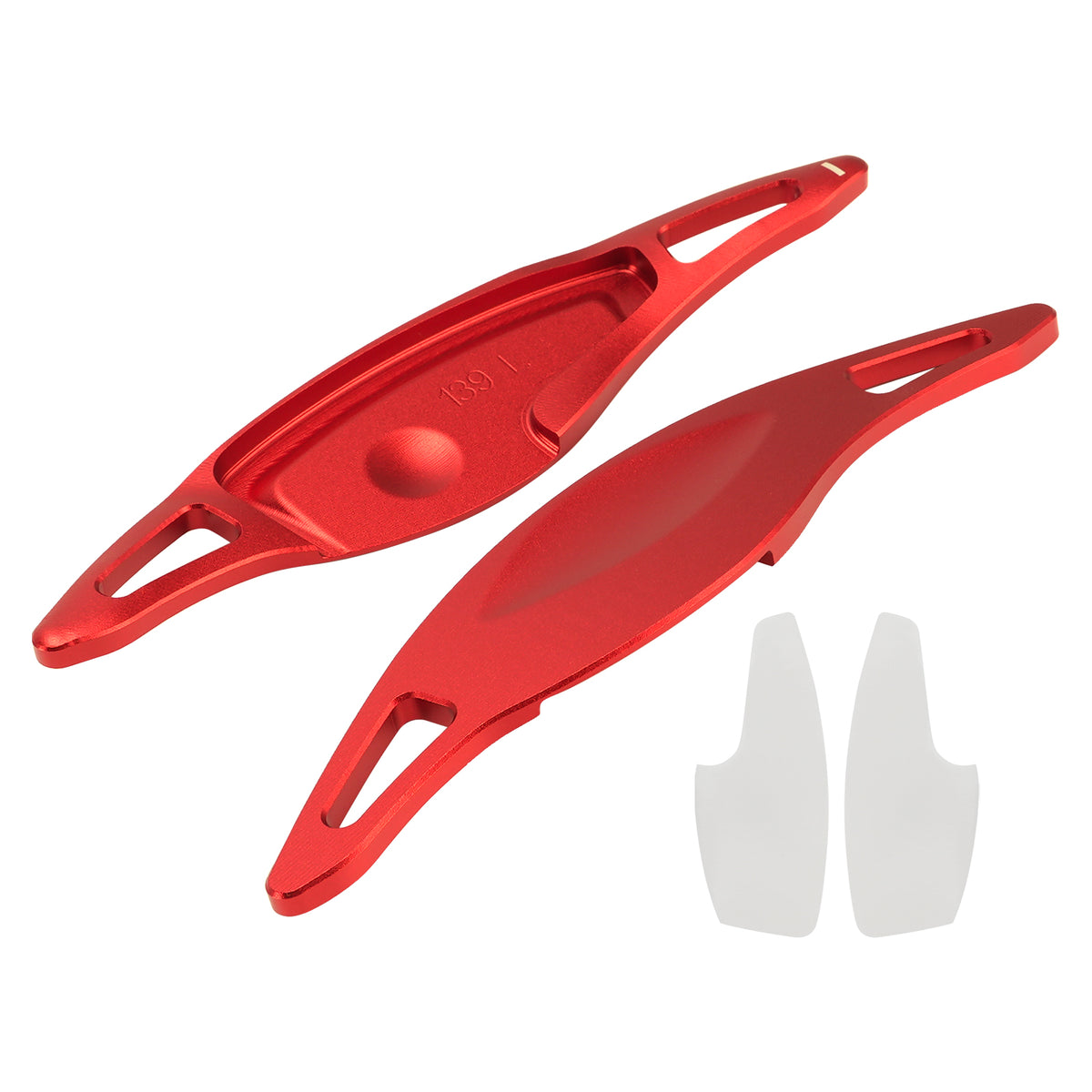 Steering Wheel Paddle Shifter For Genesis G80 Sport 17-20 Aluminium Red
