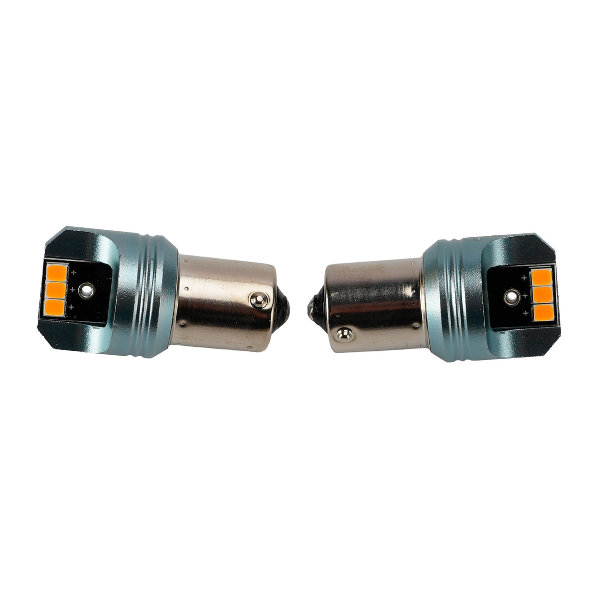 Car Light LED Auxiliary Bulb Kit PY21W 12V 3W 1700K Amber For HELLA LEDS25AA3