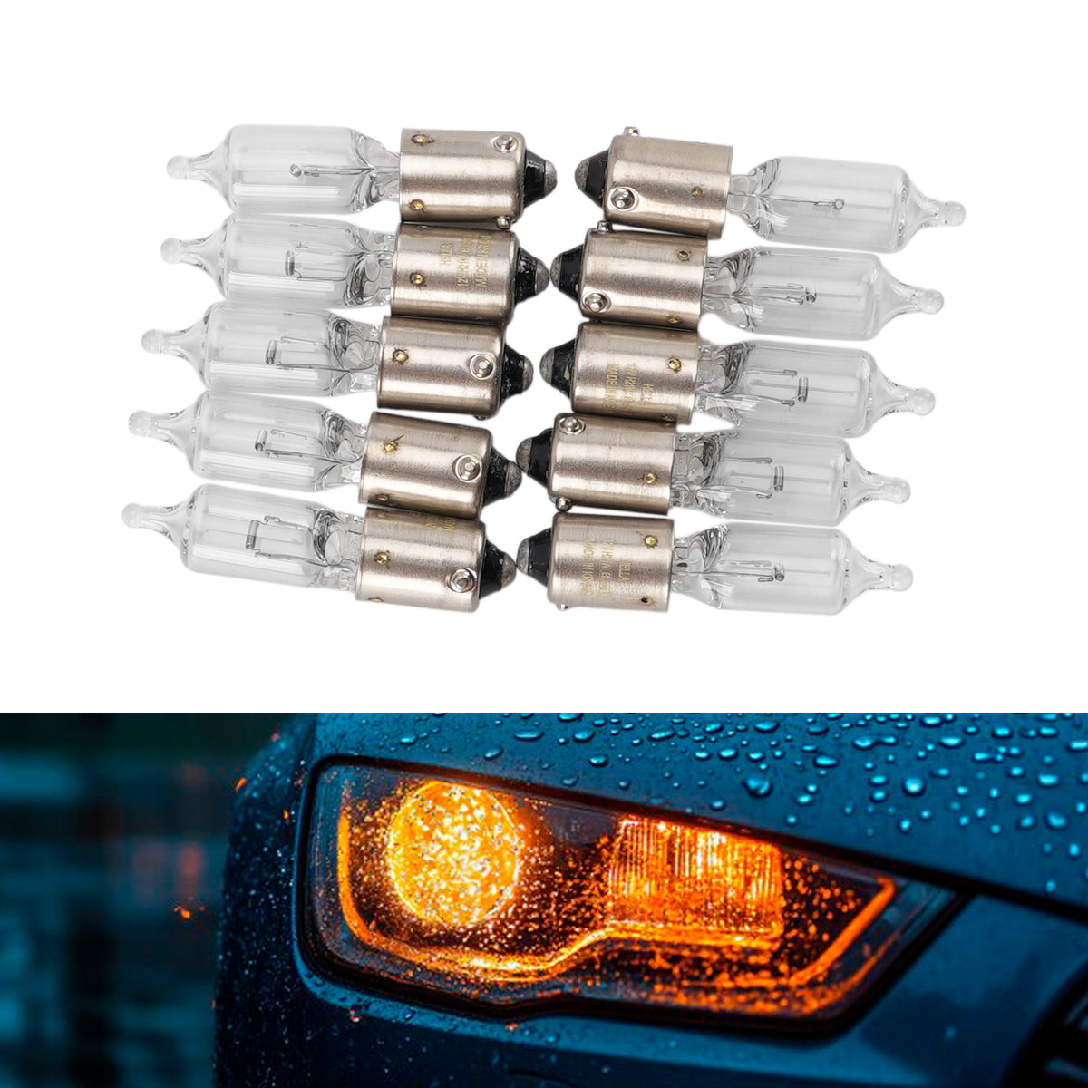 Car Light Halogen Auxiliary Bulb H21W 12V 21W For HELLA 8GH 008 417-001