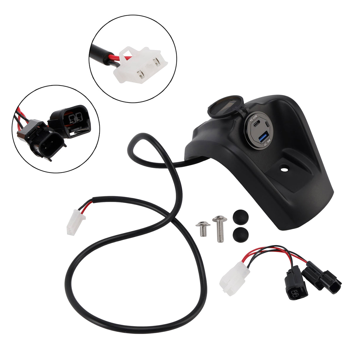 Quick Charge Socket 45W/18W Pd&Qc For Honda Ns150Gx 24-25