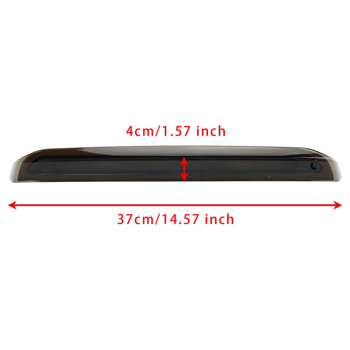 Rear High Mounted Brake Lamp Light Black For Ford Kuga Mk2 2012-2020