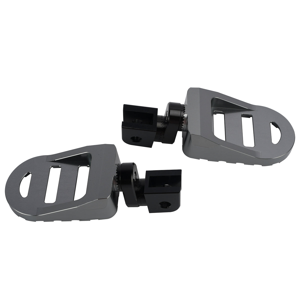 Front Footrests Foot Pegs fit for Honda NC750X NC750S 2016-2025 Gray