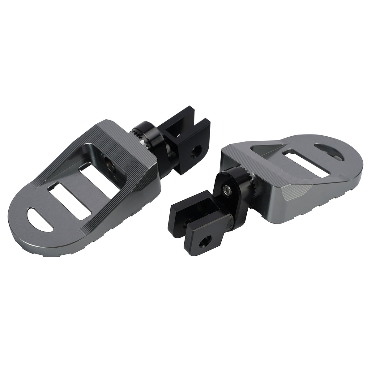 Front Footrests Foot Pegs fit for Honda NC750X NC750S 2016-2025 Gray