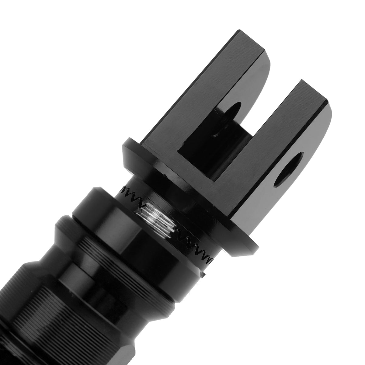Front Footrests Foot Pegs fit for Speed 400 23-26 Thruxton 400 2026 Black
