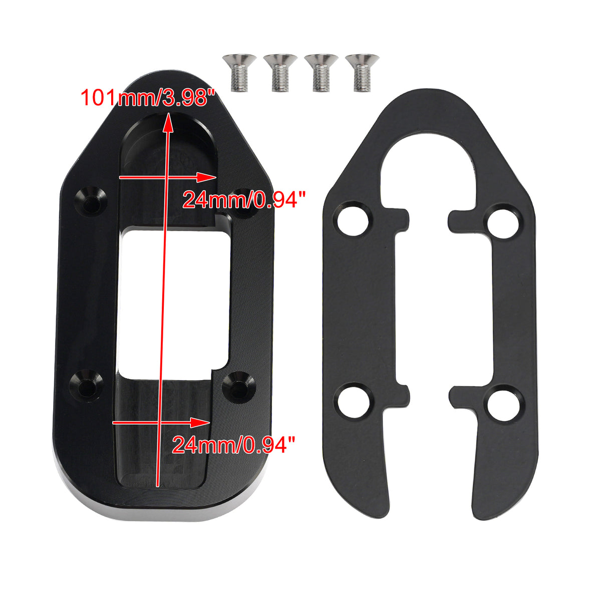 Kickstand Enlarge Plate Pad fit for Indian Scout Bobber/Rogue/Classic 2016-2026
