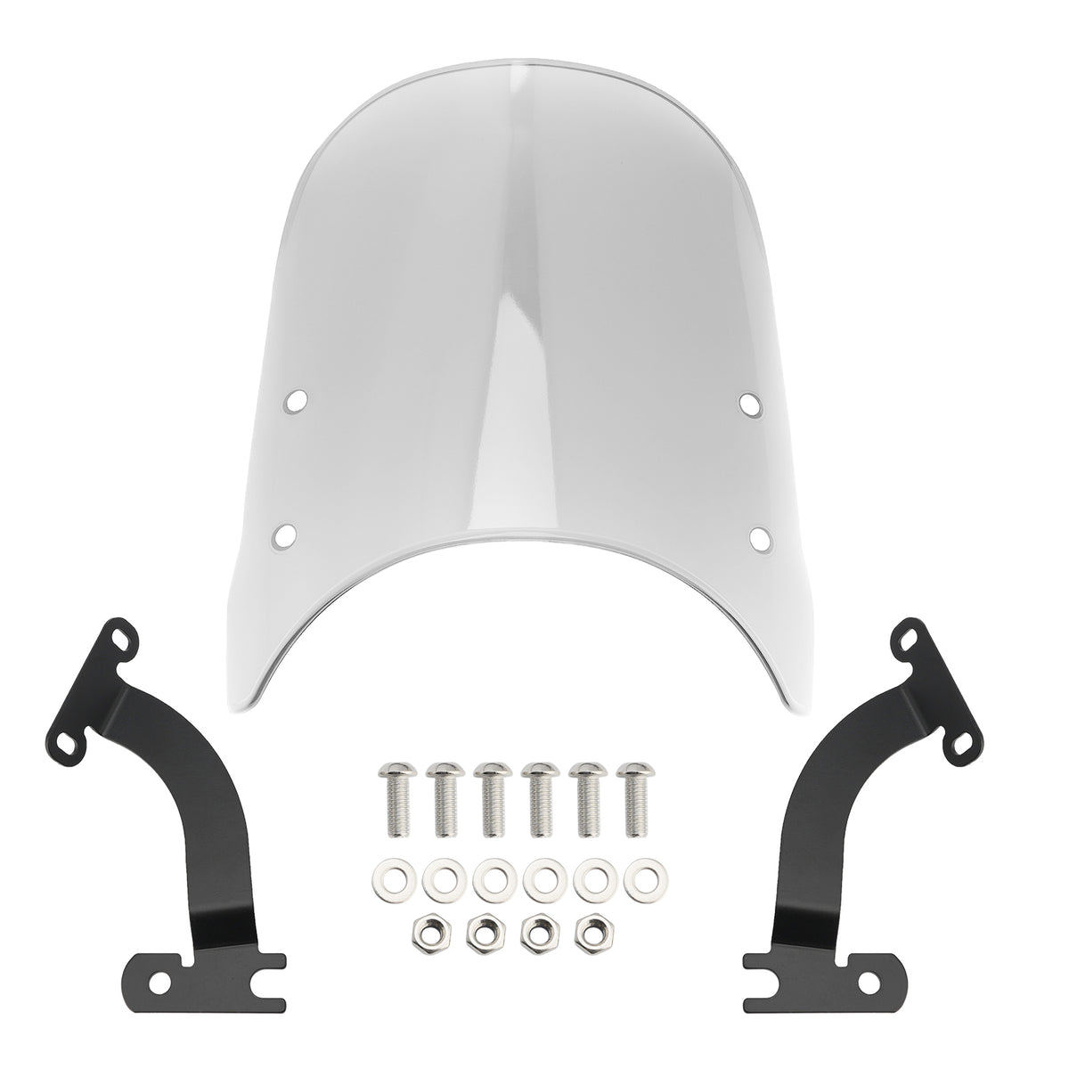 Windshield Windscreen for KAWASAKI W230 / MEGURO S1 2025-2026 Clear
