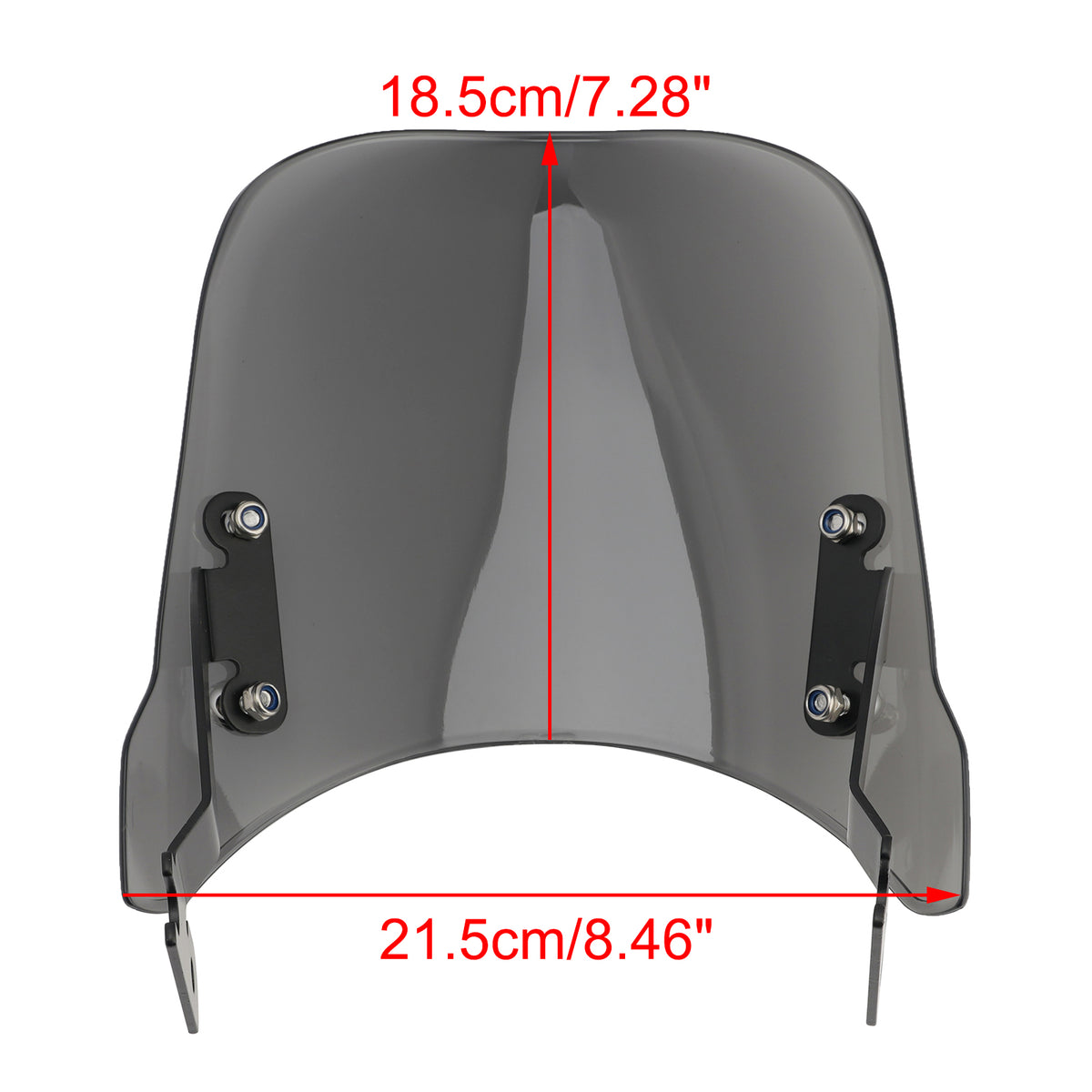 Windshield Windscreen for KAWASAKI W230 / MEGURO S1 2025-2026 Gray