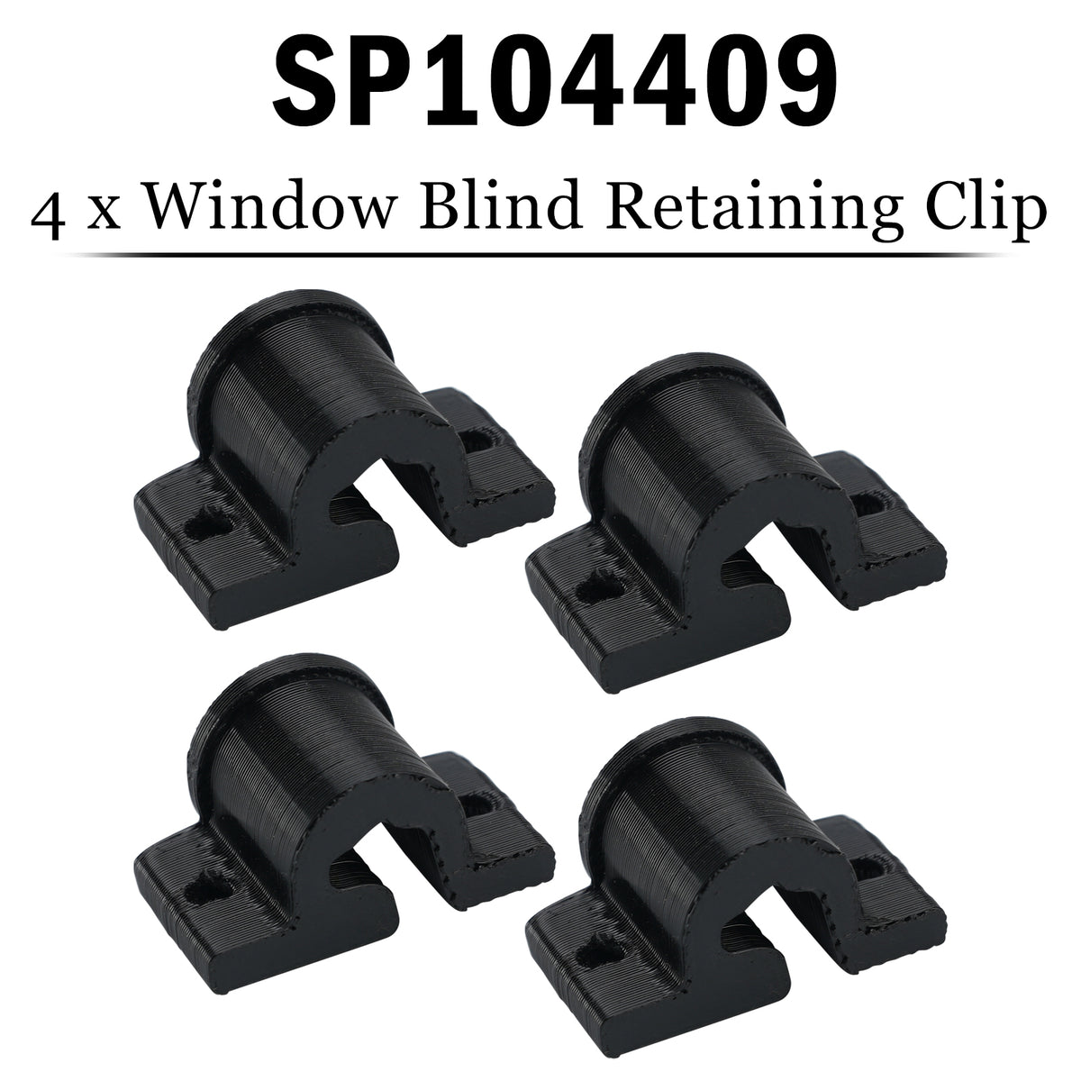 4 x Window Blind 4460003155 Part Retaining Clip SP104409 for Dometic Seitz
