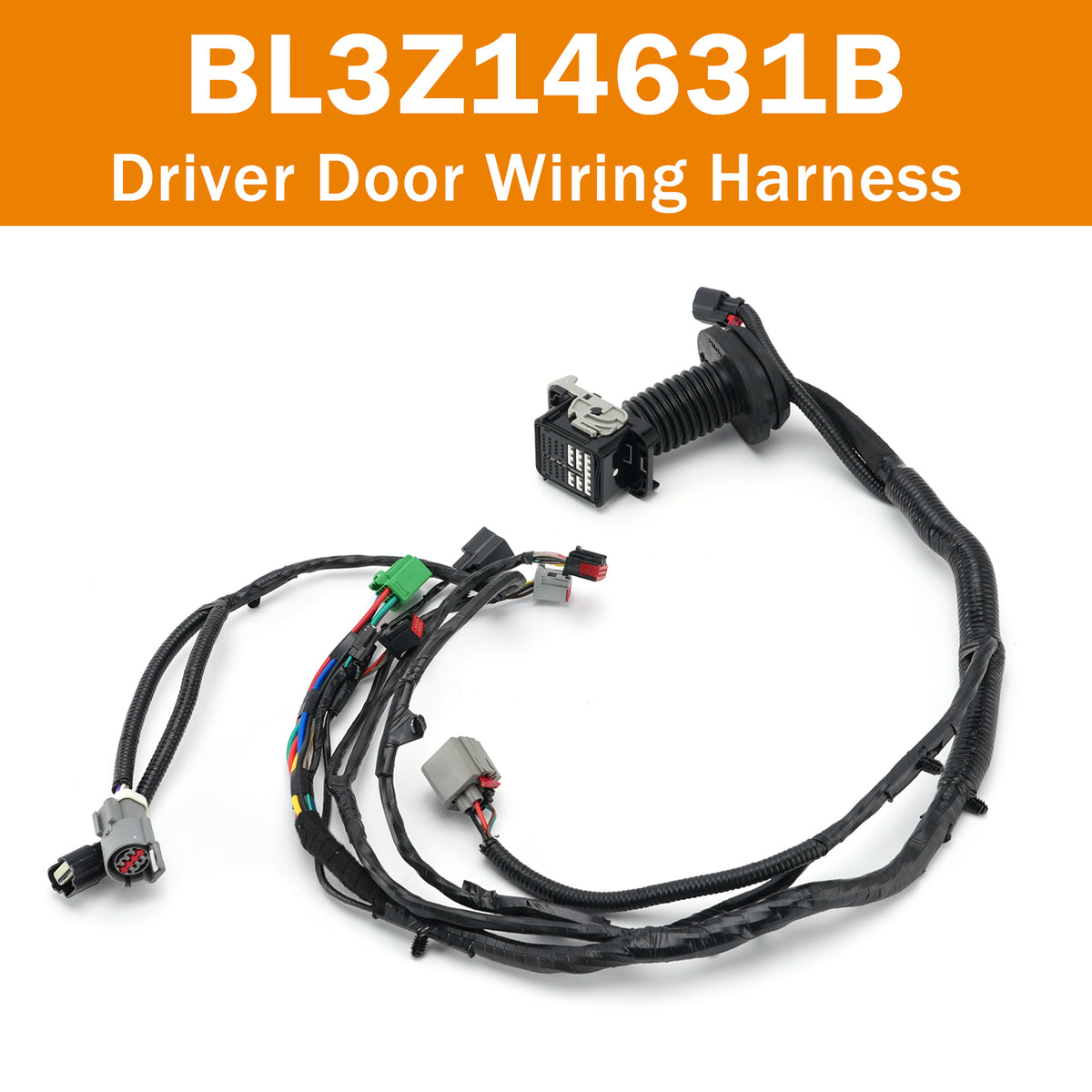 Driver Door Wiring Harness BL3Z14631B for Ford F-150 2011-2013