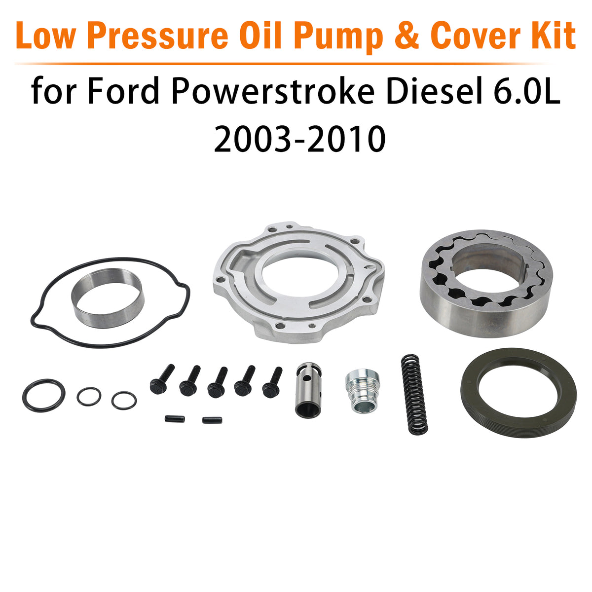 Low Pressure Oil Pump & Cover Kit for Ford Powerstroke Diesel 6.0L 2003-2010