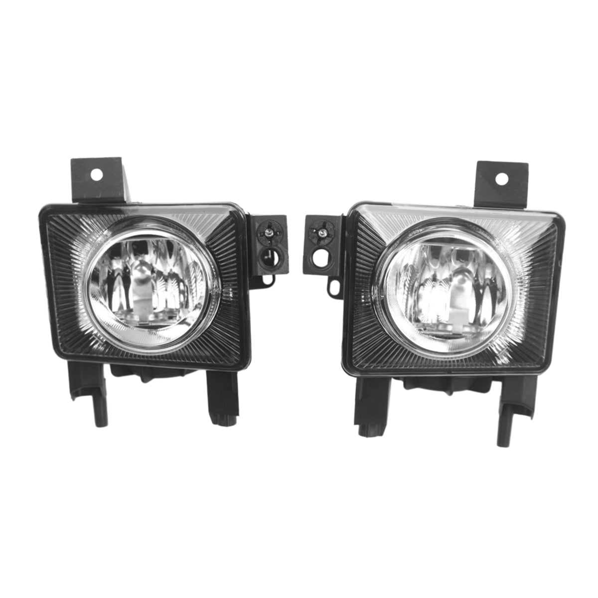 Pair Front Fog Light Lamp For Vauxhall Vectra C 2005-2009 1710362 1710363