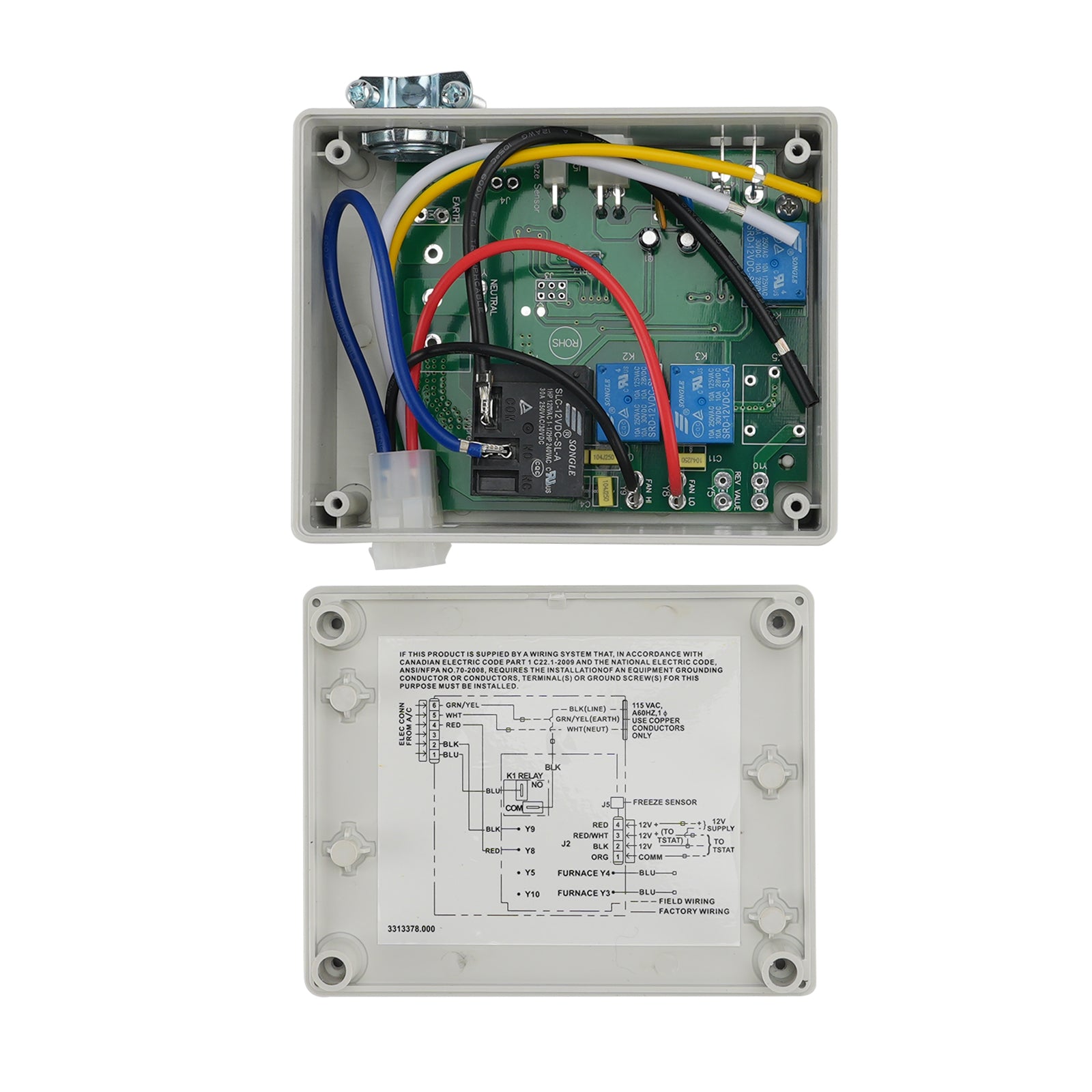 3316410.700 Single Zone RV Air Conditioner Thermostat W/ Control Kit