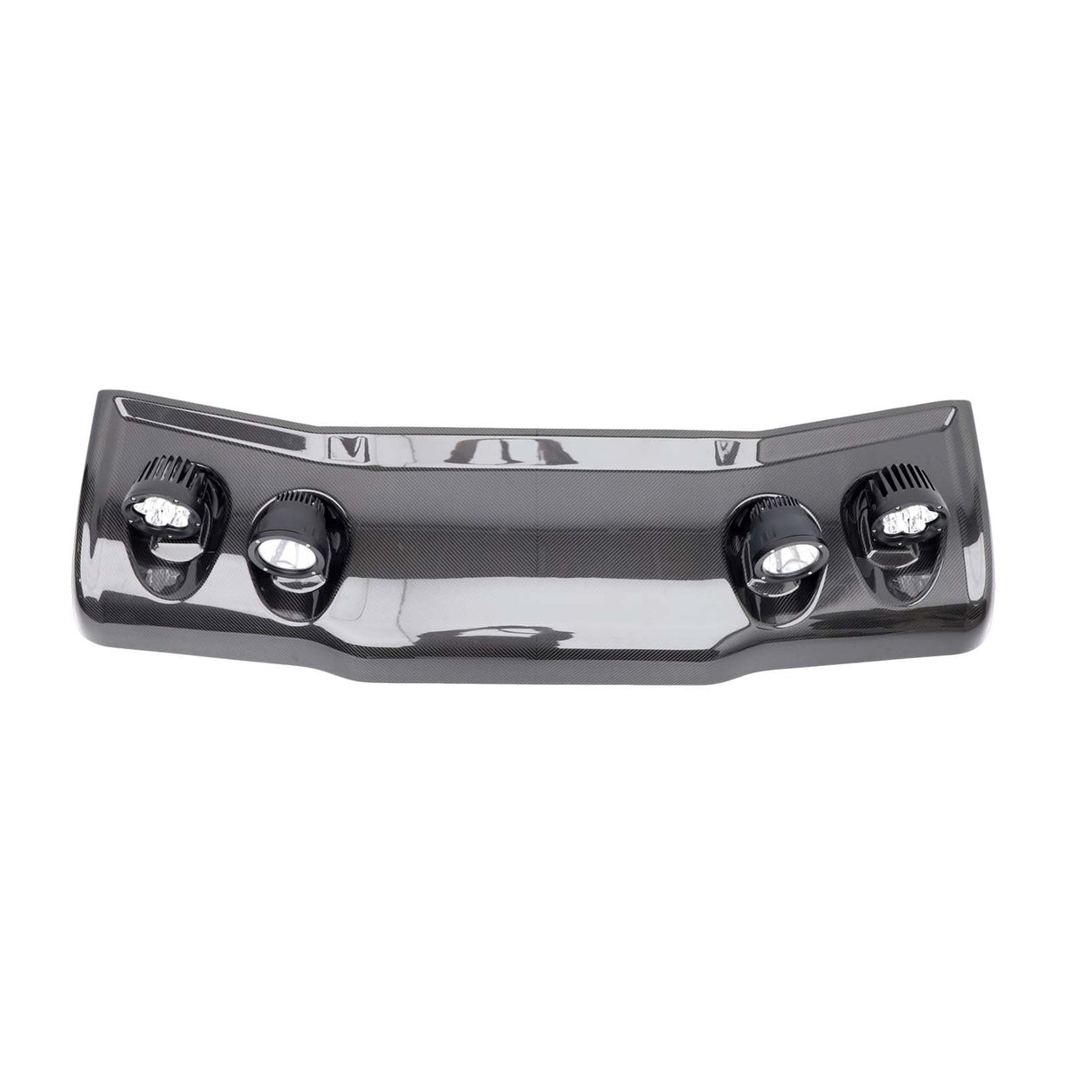 Adventure style Front Roof Spoiler Wing Fit Benz G-Class W464 2019-2023 W/Led