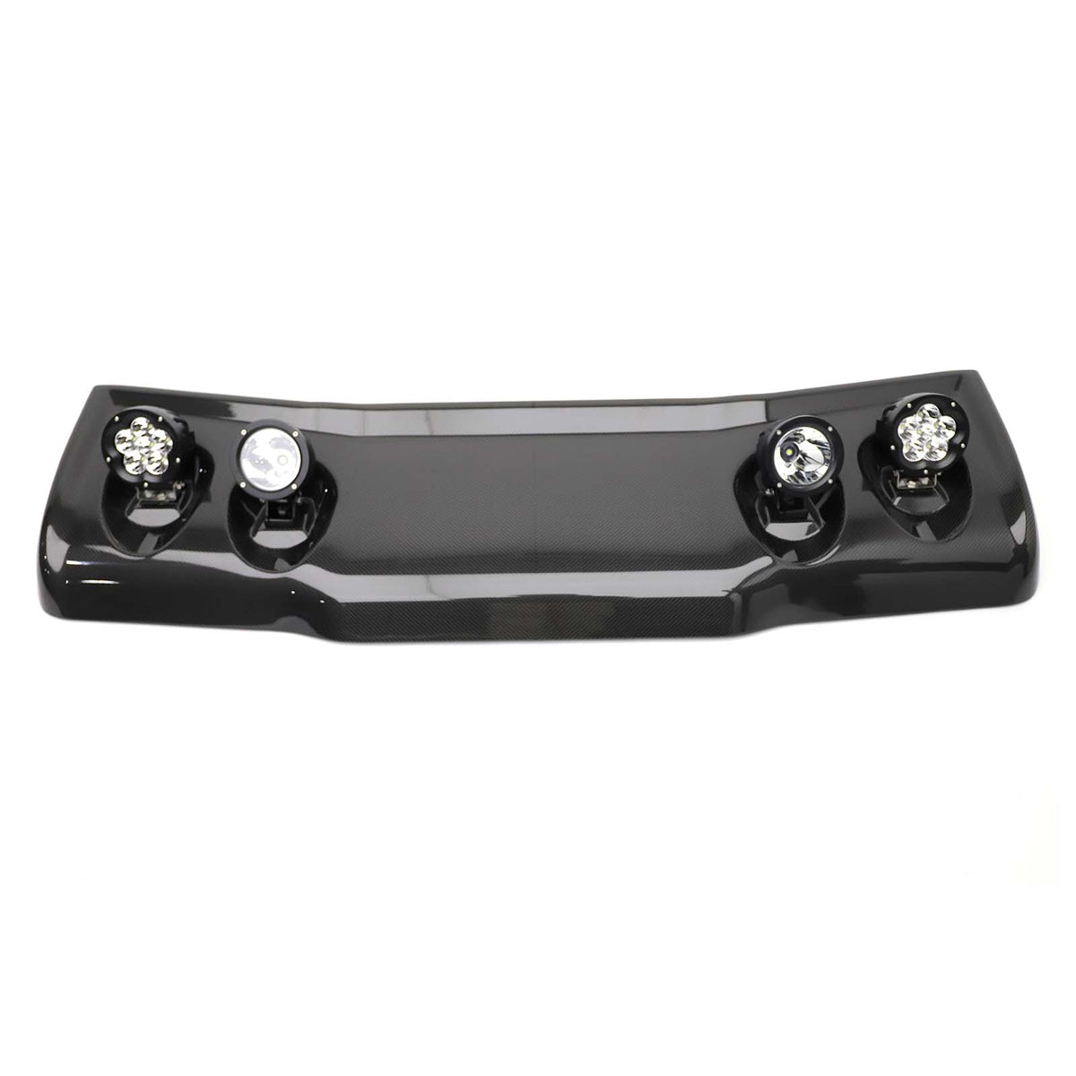 Adventure style Front Roof Spoiler Wing Fit Benz G-Class W464 2019-2023 W/Led