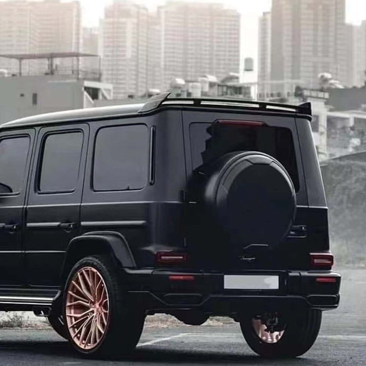 Rear Diffuser Lip Fit Mercedes Benz G-Class W464 W463A 2019-2023 Shark Style