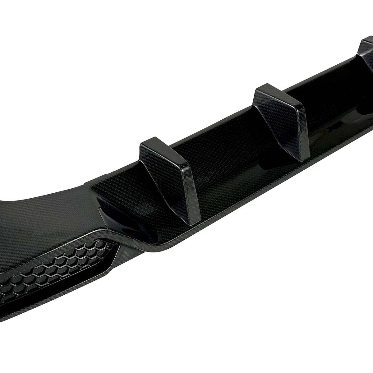 Dry Carbon Rear Diffuser Lip Fit Mercedes Benz W464 W463A 2019-2023 Shark Style