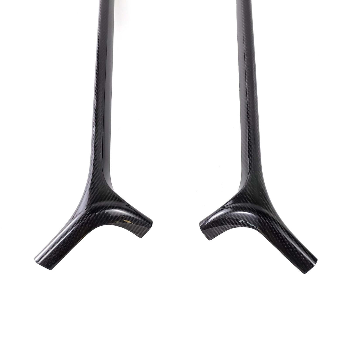 Carbon Fiber Front Window A-Pillar Addon Fit Benz G Class W464 G500 2019-2023