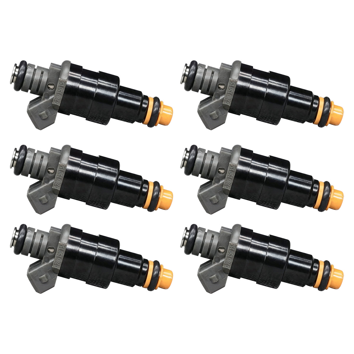 6Pcs Fuel Injector For Porsche 911 Base Carrera 3.2L 1984-1989 0280150158