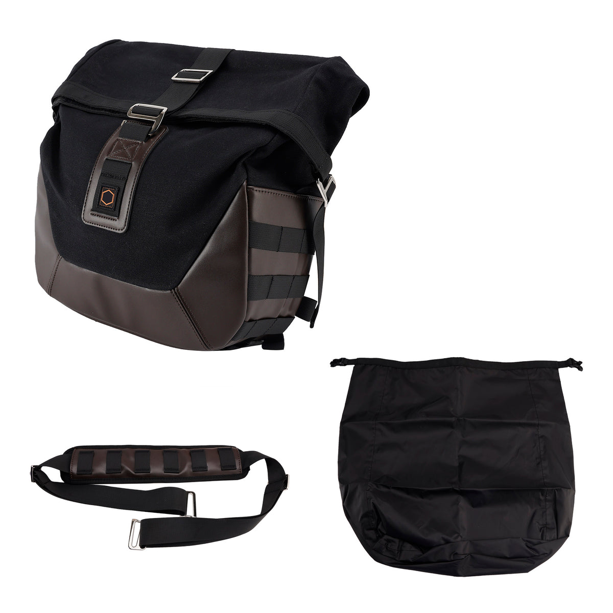 Quick Release Luggage Bag Saddlebag For Chopper Cruiser Bobber Chopper Touring