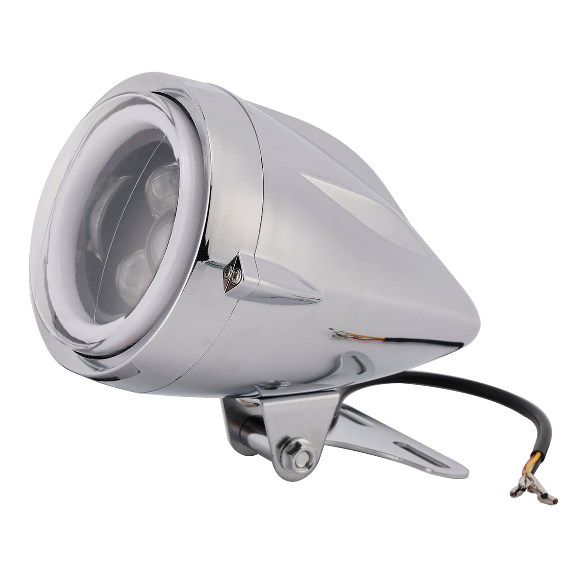 High&Low Beam Headlight Beam Fog Lamp Custom 6000Lm Fits For Racer Bobber