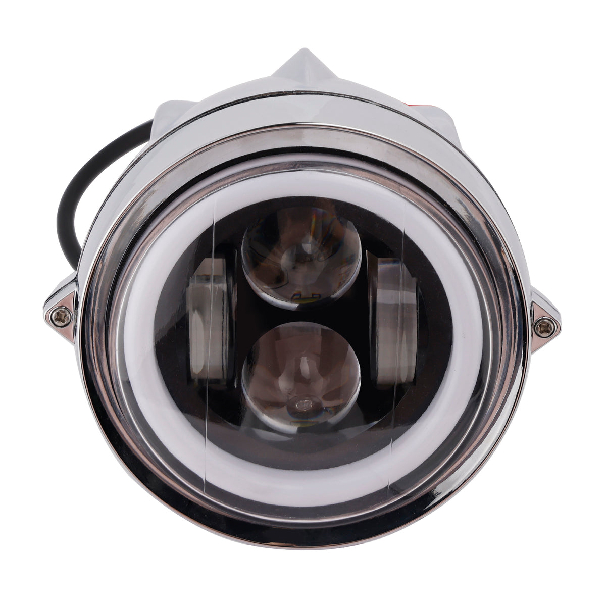 High&Low Beam Headlight Beam Fog Lamp Custom 6000Lm Fits For Racer Bobber