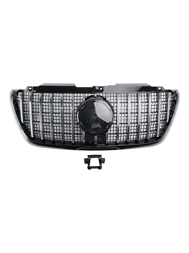 GT-Style Front Bumper Grille Grill Fit Mercedes Sprinter W907 W910 2018-2023