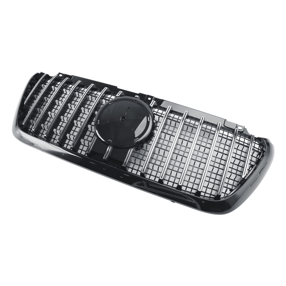 GT-Style Front Bumper Grille Grill Fit Mercedes Sprinter W907 W910 2018-2023