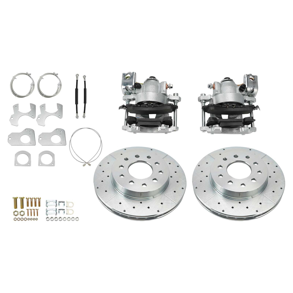 Rear Disc Brake Kit DBK7892LX Fit Camaro 1978-88 G Body W/Rotor Caliper