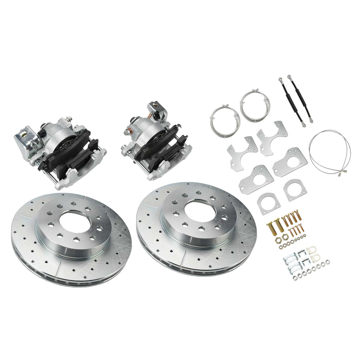 Rear Disc Brake Kit DBK7892LX Fit Camaro 1978-88 G Body W/Rotor Caliper