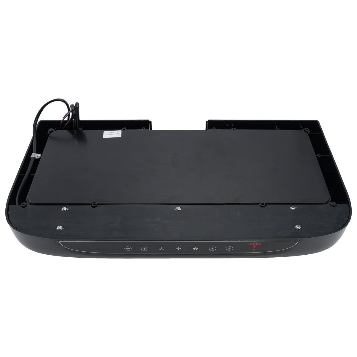 12V RV Range Hood 520mm Touch Control Caravan Cooker Hood With 3 Speed Fan & LED