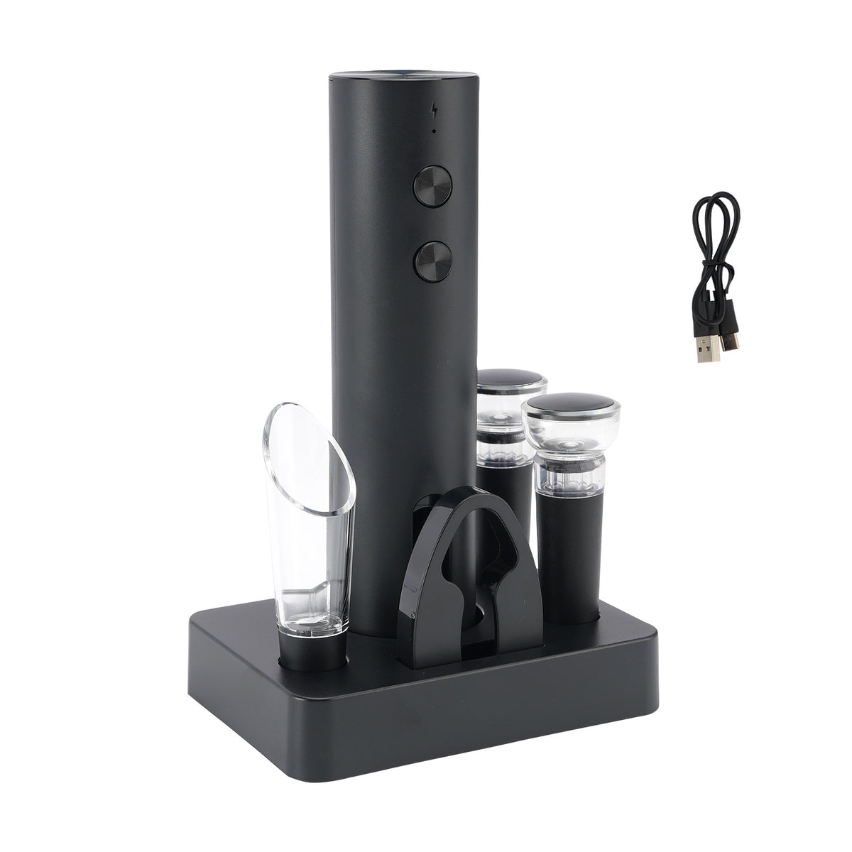 EC-A-BS Lithium-ion Rechargeable Electric Bottle Opener Electric Wine Opener